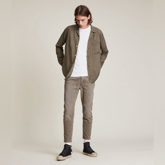 All Saints Other - AllSaints Commune Olive Shirt Size L